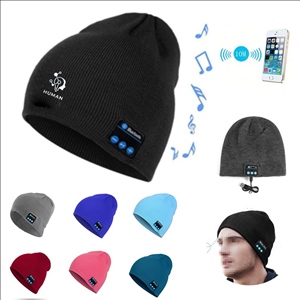 Music Knit Beanie Hat